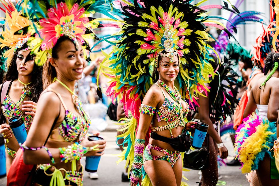 Ribeiro-Addy revealed she had dressed up and taken part in Notting Hill Carnival, joking: 