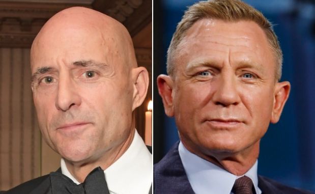 Mark Strong, left, says he botched the audition after a night out with Daniel Craig.