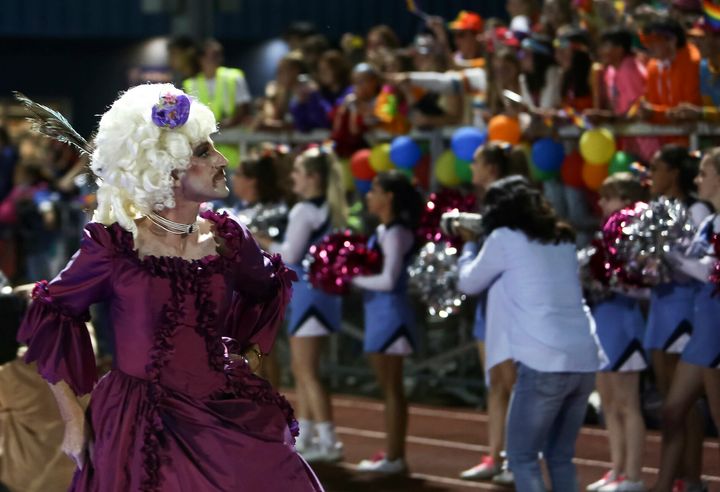 “The stands were completely packed. It was just so heartwarming to see,” one student said. 
