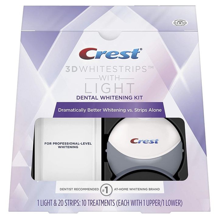 Crest 3D White Whitestrips with Light is 43% off, today only.