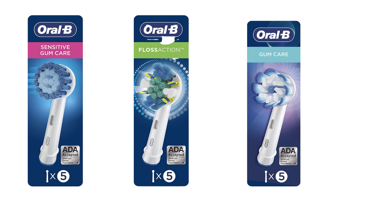 Oral B replacement heads