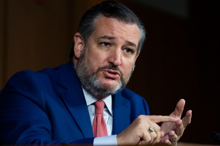 Sen. Ted Cruz was among the GOP senators fueling unsubstantiated and transphobic claims during a Senate Judiciary Committee hearing on Wednesday.