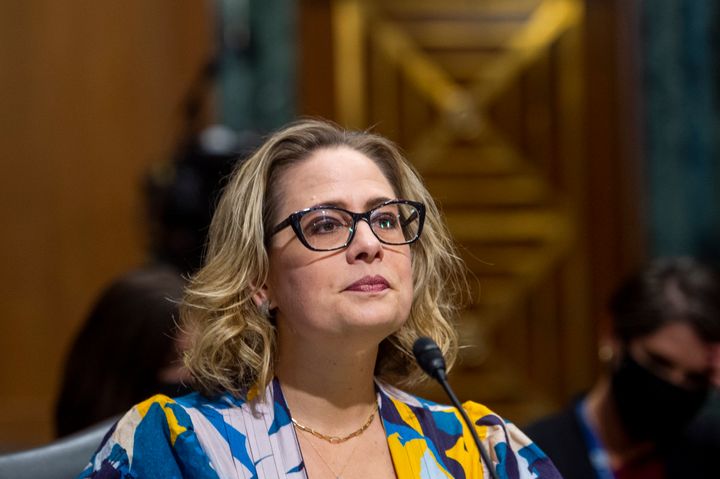Sen. Kyrsten Sinema (D-Ariz.) reportedly opposes potential tax increases to help pay for Democrats' Build Back Better legislation.