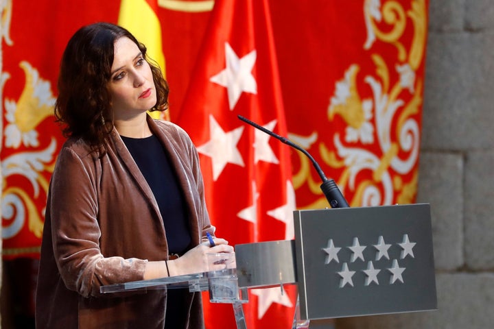 Isabel Díaz Ayuso.