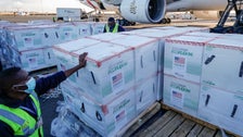 U.S. Marks 200 Million COVID-19 Shots Shared With World U.S. Marks 200 Million COVID-19 Shots Shared With World