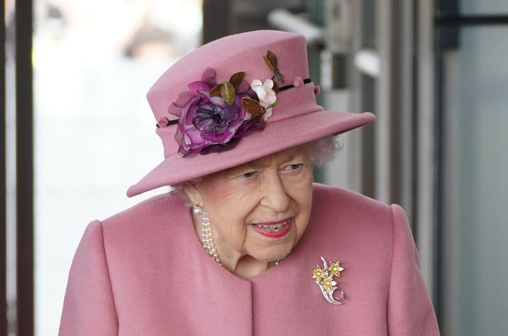 The Queen at the opening ceremony of the sixth session of the Senedd in Cardiff last Thursday.