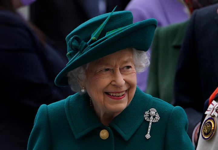 Isabel II, a principios de este mes.