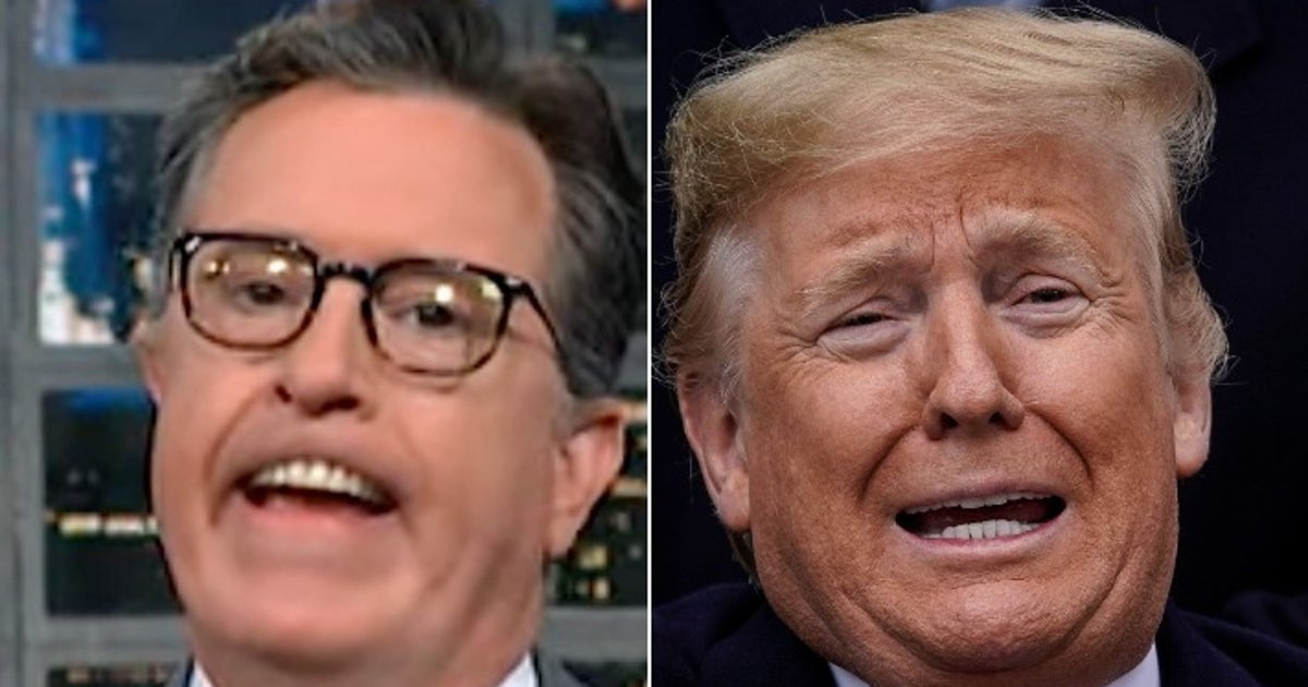 Stephen Colbert Gives Trump A Taste Of What Son Eric Really Thinks ...