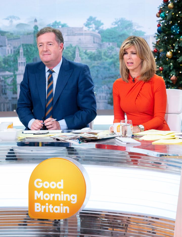 Piers' former Good Morning Britain colleague Kate Garraway will replace him