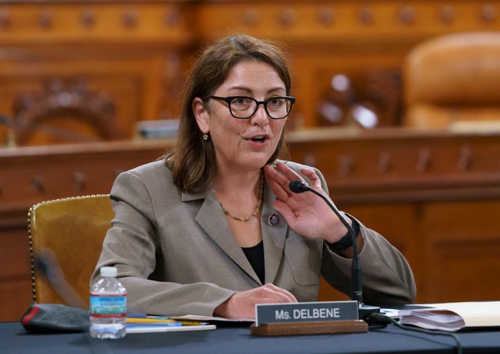 Rep. Suzan DelBene (D-Wash.) speaks on Sept. 9 as the tax-writing House Ways and Means Committee holds a markup hearing to craft the Democrats' Build Back Better Act, massive legislation that is a cornerstone of President Joe Biden's domestic agenda.