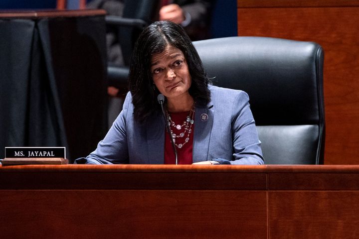 Rep. Pramila Jayapal (D-Wash.) leads the Congressional Progressive Caucus, which wants the Build Back Better bill to include as many new programs as possible. The New Democrats disagree, arguing the bill should prioritize making the child allowance permanent, or at least longer-term.