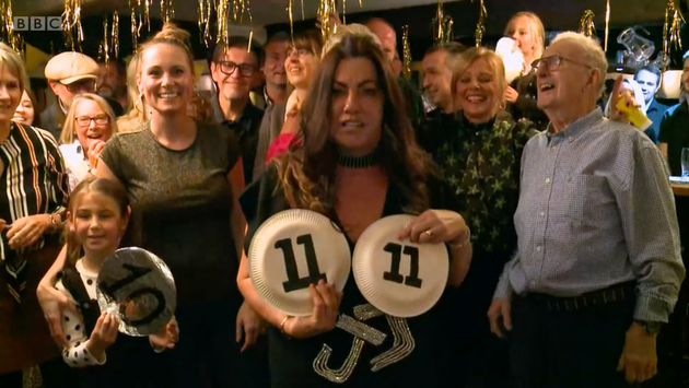 John's friend Shirley on Strictly Come