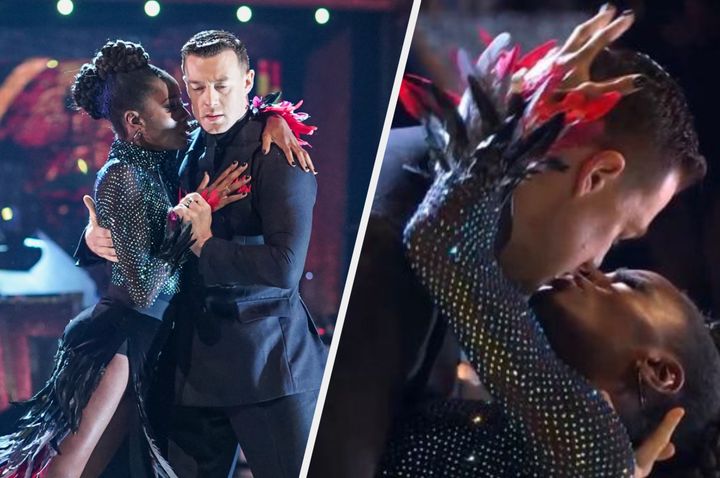AJ and Kai performed a sizzling Argentine Tango on Strictly