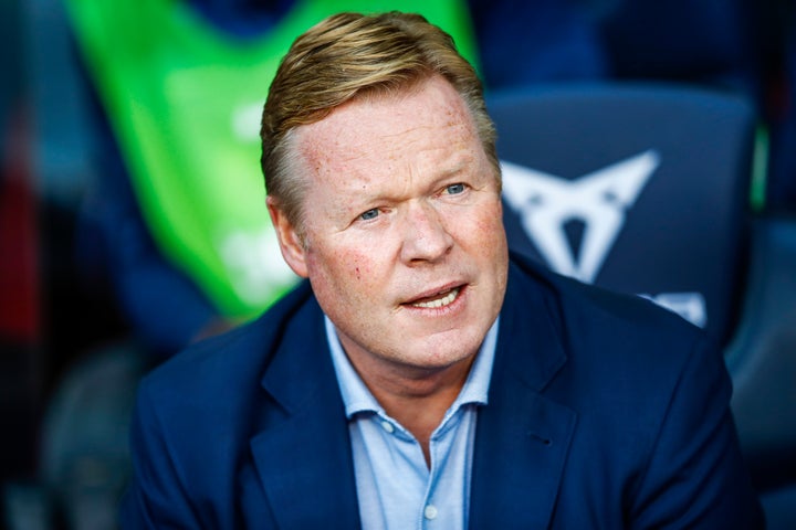 Ronald Koeman, entrenador del FC Barcelona.