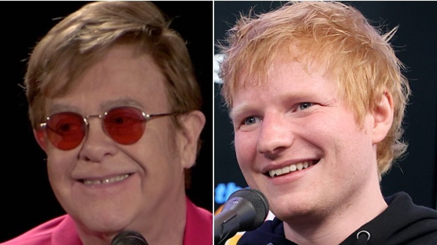 Elton John Laughs Off 'Big Mouth F**king' Ed Sheeran Over Major Spoiler - HuffPost