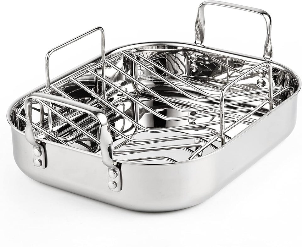 All-Clad Slashed Prices of Its Stainless Steel Roasting Pans Almost 40% Of  at