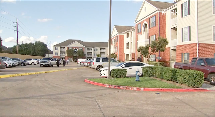 The skeletal remains were found with three abandoned children in a Texas apartment on Sunday, authorities said.