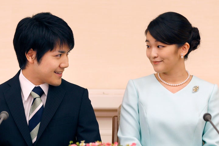 Japan's Princess Mako and her Kei Komuro married on Tuesday.