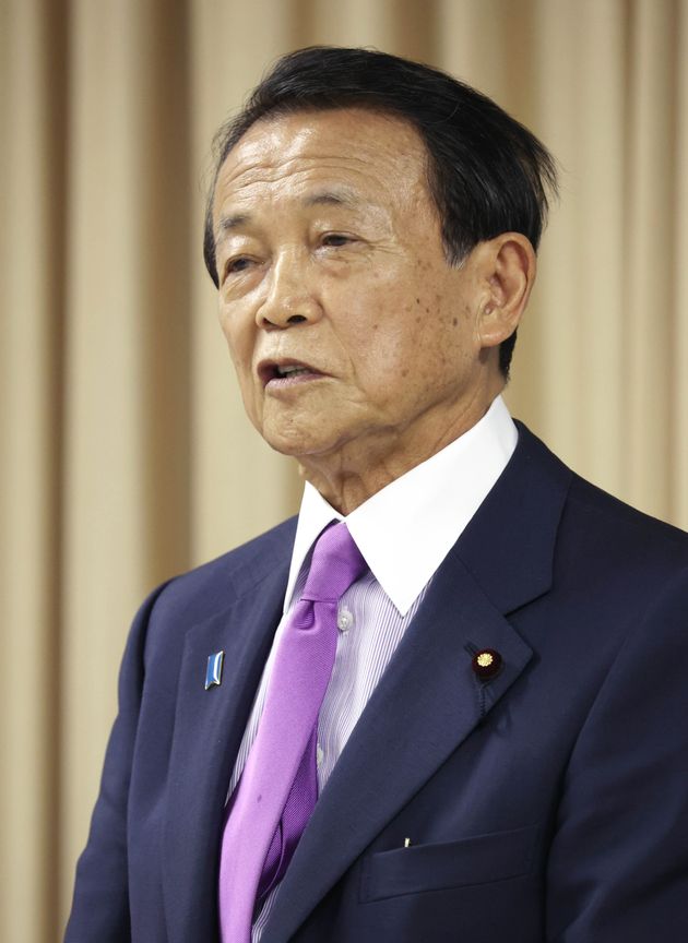 自民党の麻生太郎・副総裁