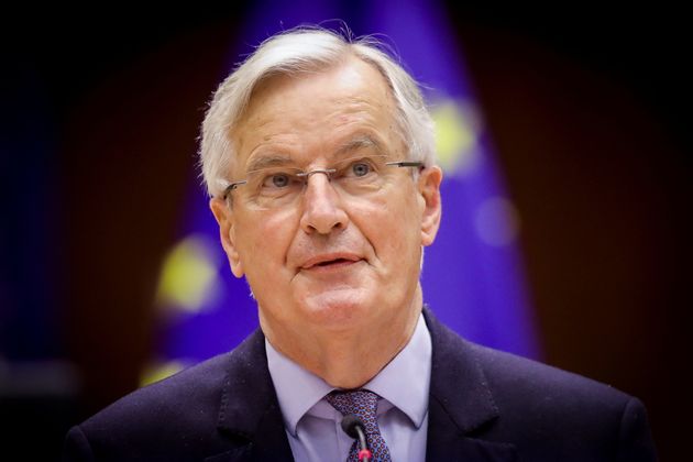 Michel Barnier, ici le 27 avril 2021, est candidat à la présidence de la République