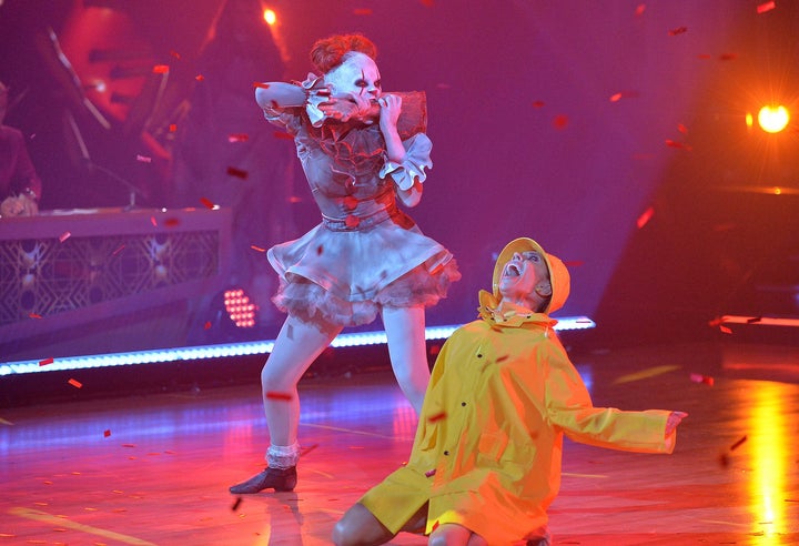 JoJo Siwa and Jenna Johnson perform a jazz routine on "Dancing with the Stars."
