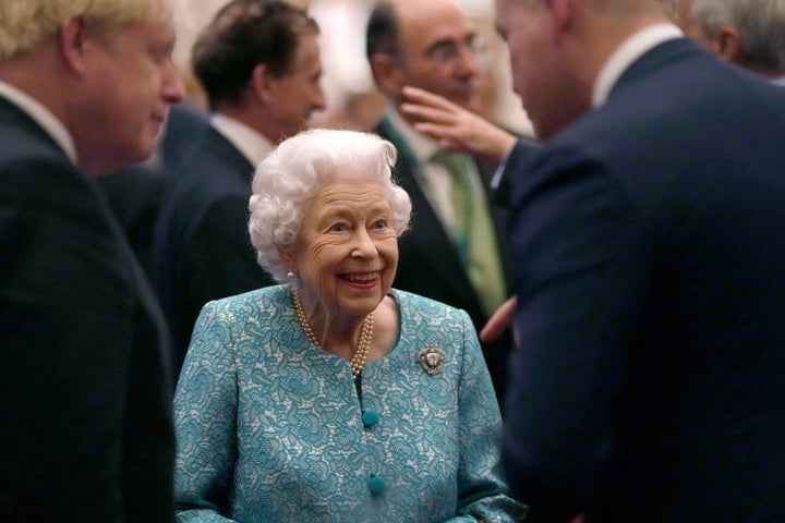 Isabel II, en su último acto presencial el 19 de octubre