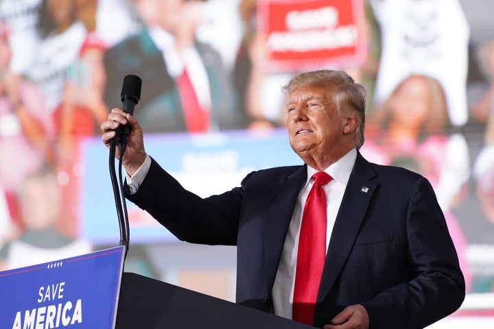 Former President Donald Trump has since been suspended from both Twitter and Facebook.