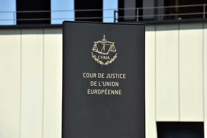 13 June 2021, Luxembourg, Luxemburg: The European Court of Justice , ECJ, CVRIA, the Court of Justice of the European Community, Cour de justice de l Union européenne, administrative building in Luxembourg. Photo: Horst Galuschka/dpa (Photo by Horst Galuschka/picture alliance via Getty Images)