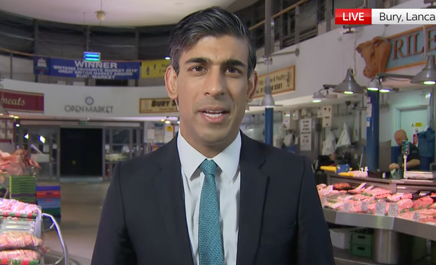 Chancellor Rishi Sunak the morning after the budget