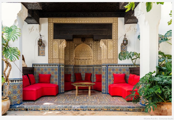 Parte del palacio Sidi Hosni de Bárbara Hutton en Tánger.