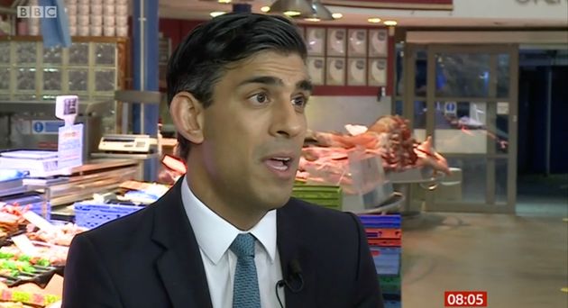Chancellor Rishi Sunak speaking to BBC Breakfast about his budget