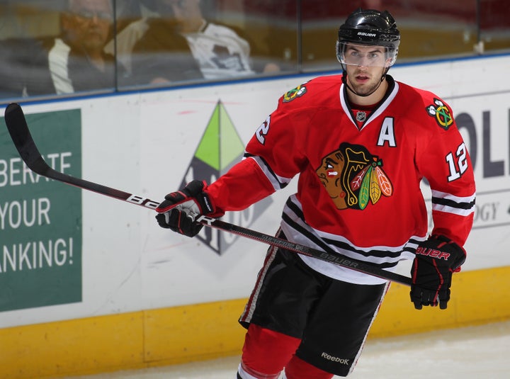 Kyle Beach in a 2010 NHL Rookie Tournament game.