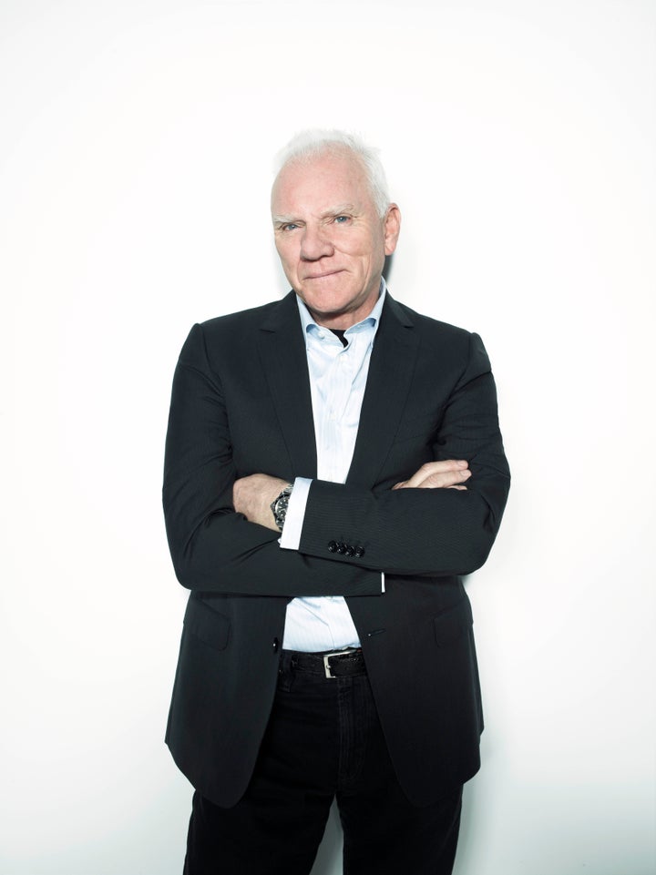 El actor Malcolm McDowell.