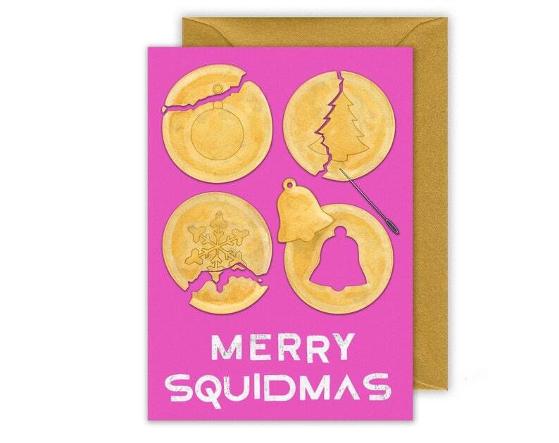 Wholesale Funny Christmas Card - Let The Games Begin - Squid Game