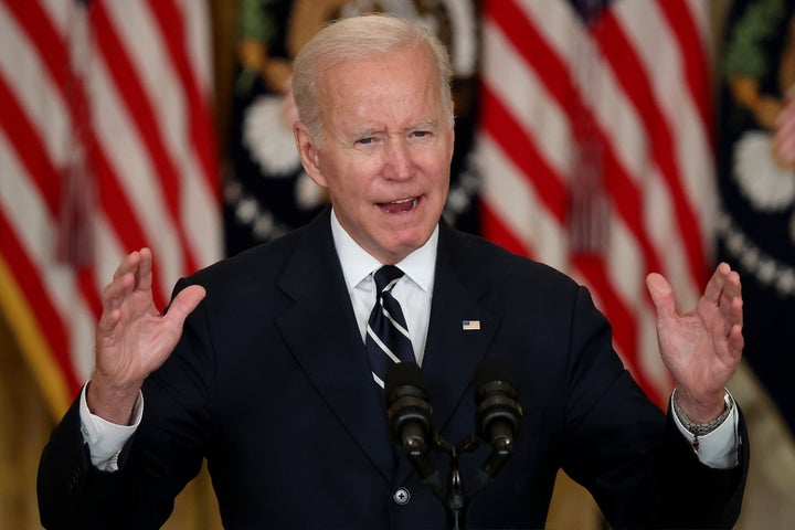 President Joe Biden delivers remarks about his proposed Build Back Better social spending bill in the East Room of the White House on Oct. 28, 2021.