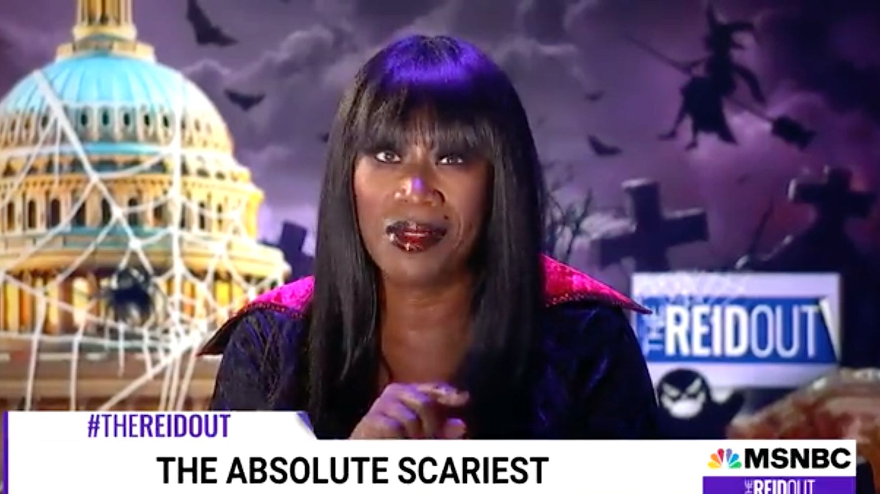 Joy Reid Makes Nightmare Prediction About Donald Trump For Halloween