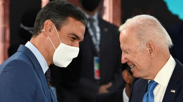 Pedro Sánchez y Joe Biden, en la Cumbre del
