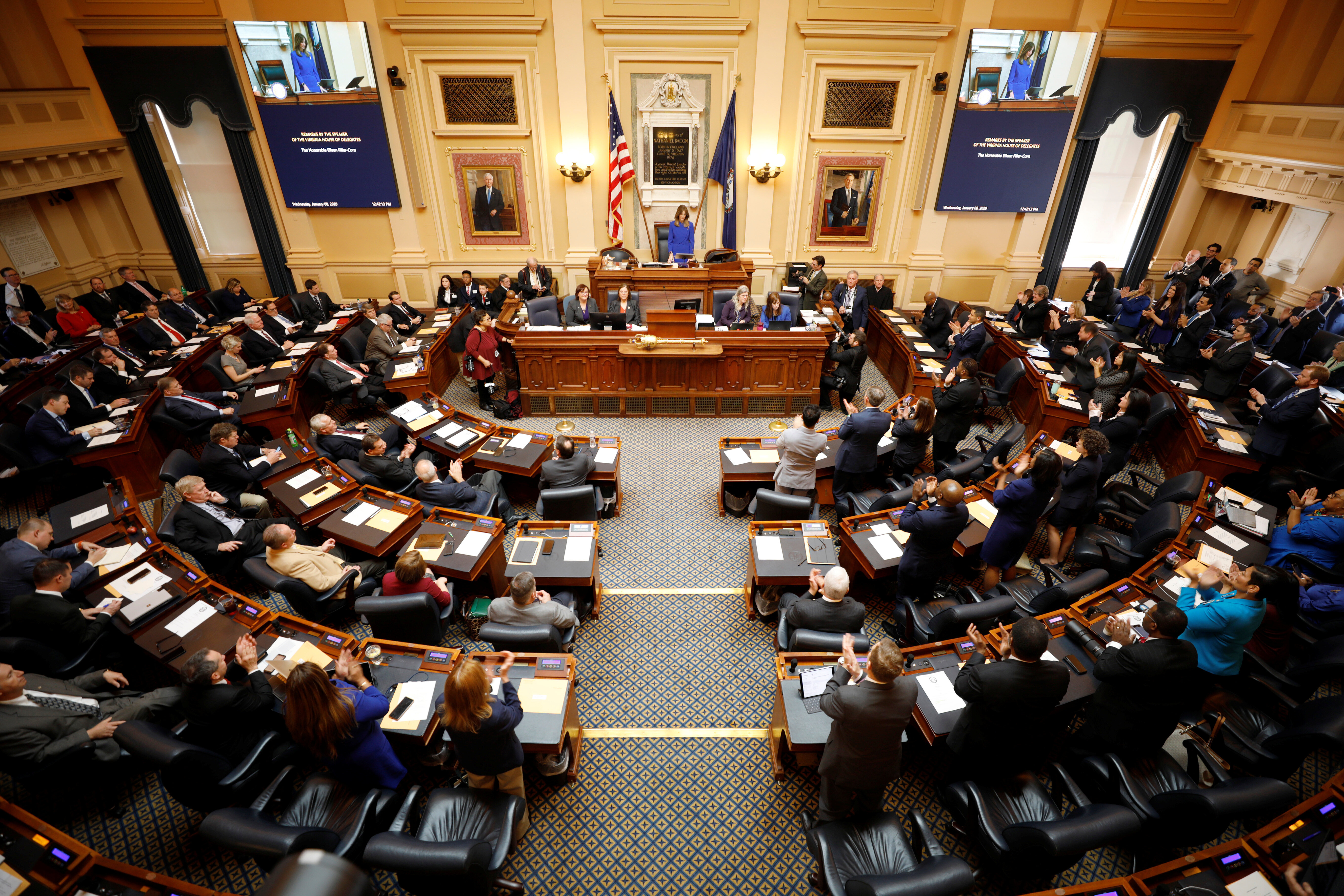 Virginia Democrats Fight To Keep Control Of The State Legislature As ...