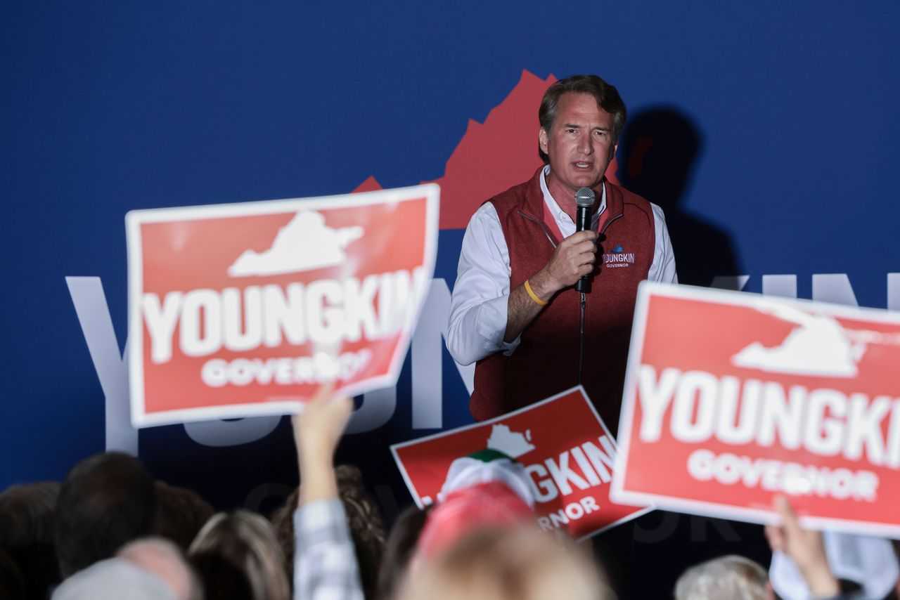 GOP gubernatorial nominee Glenn Youngkin has pitched himself as a moderate outsider focused on tax cuts and charter schools — while also weaponizing "critical race theory" and nodding to election conspiracies in an effort to mobilize conservative voters.