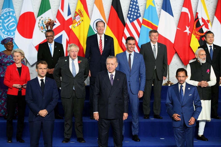 Foto de familia de la Cumbre del G20.