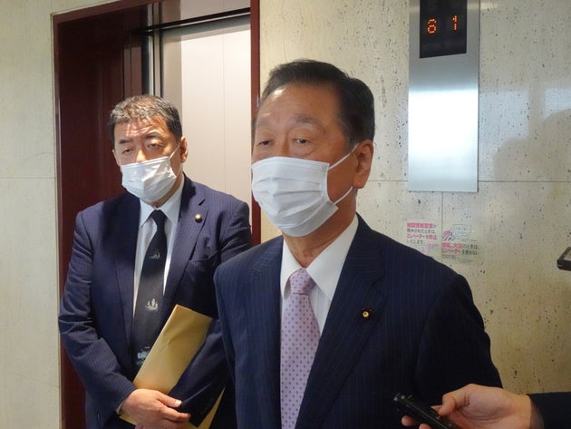 小沢一郎氏(2021年9月24日撮影)