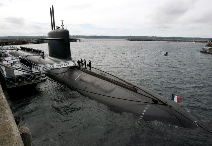 Πυρηνικό υποβρύχιο του γαλλικού ναυτικού.