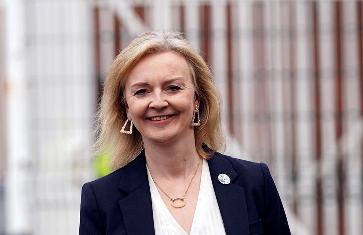 Foreign secretary Liz Truss said not flying was not the way to reduce CO2 emissions