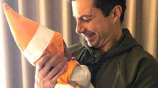 Pete Buttigieg Spends Halloween In Hospital With Son Gus Dressed As Traffic Cone