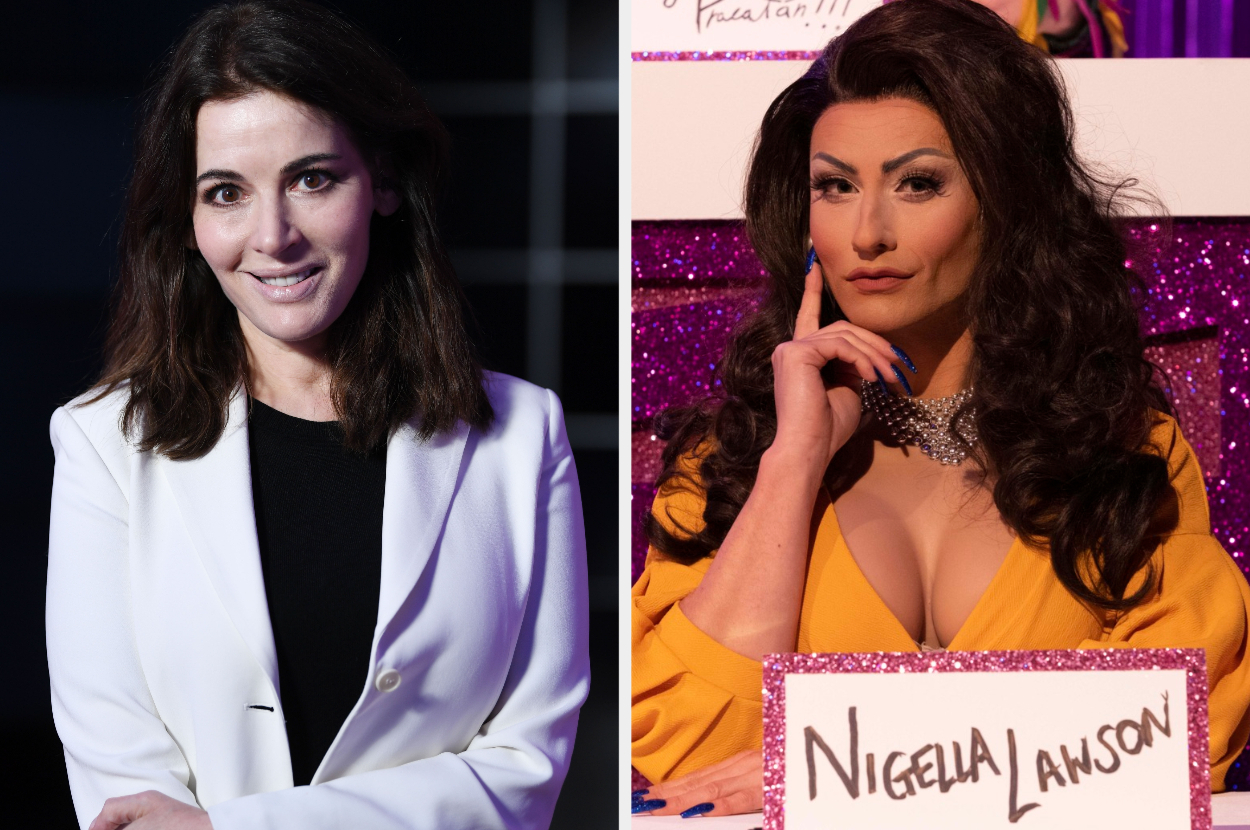 Nigella Lawson Gives Her Verdict On Drag Race Star Ella Vadays Saucy Snatch Game Impersonation