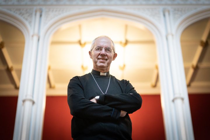 The Archbishop of Canterbury at Lambeth Palace in London.