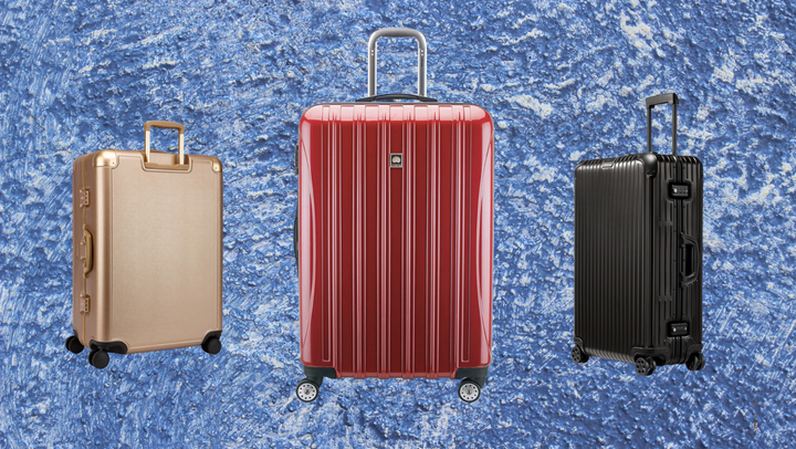 From left to right: CalPak, Amazon, Rimowa