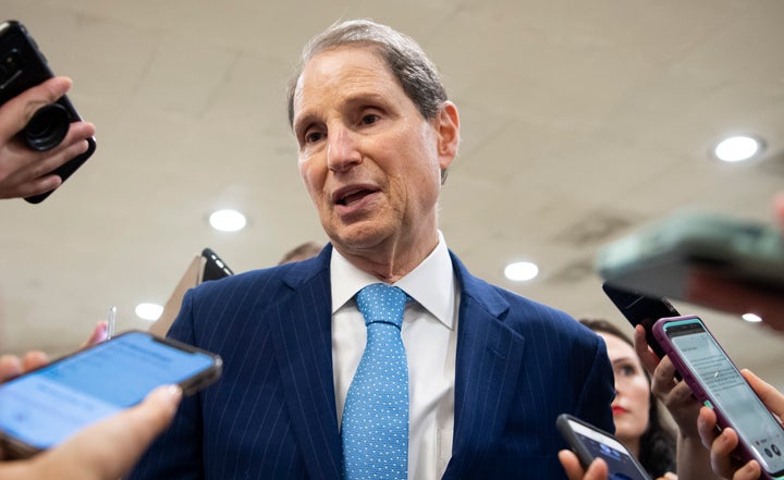 Senate Finance Chairman Ron Wyden (D-Ore.), shown here at the Capitol in July, said Monday that drug price inflation caps were likely to be part of a new deal.