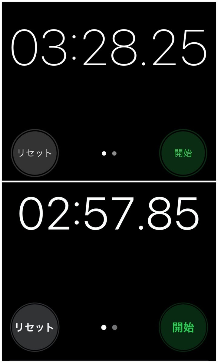 上は、普段使っているドライヤー下は、ナノケアドライヤー