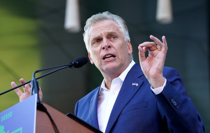 Democrat Terry McAuliffe, who served as governor from 2014 to 2018, attempted to paint Youngkin as a "Trump loyalist" to motivate voters in a state that had twice rejected the former president.